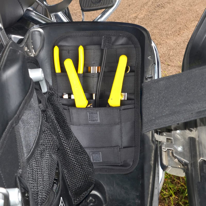 Goldfire Saddlebag Organizers for Road Glide, Tool Storage Bags Saddle Porch Motorcycle Accessories Fits for Harley Touring Road King Street Electra Glide 1980-2024 - Image 3